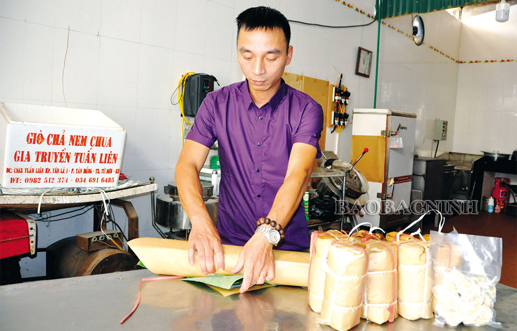 gio cha tan hong tu son, mon ngon bac ninh