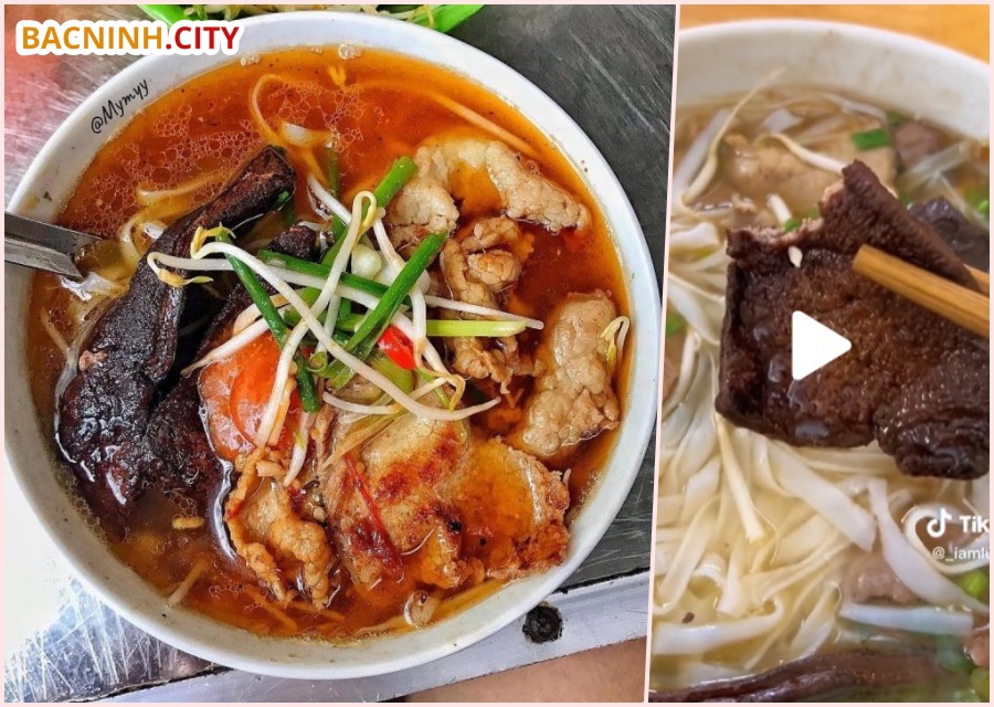 phở gan cháy đáp cầu bắc ninh