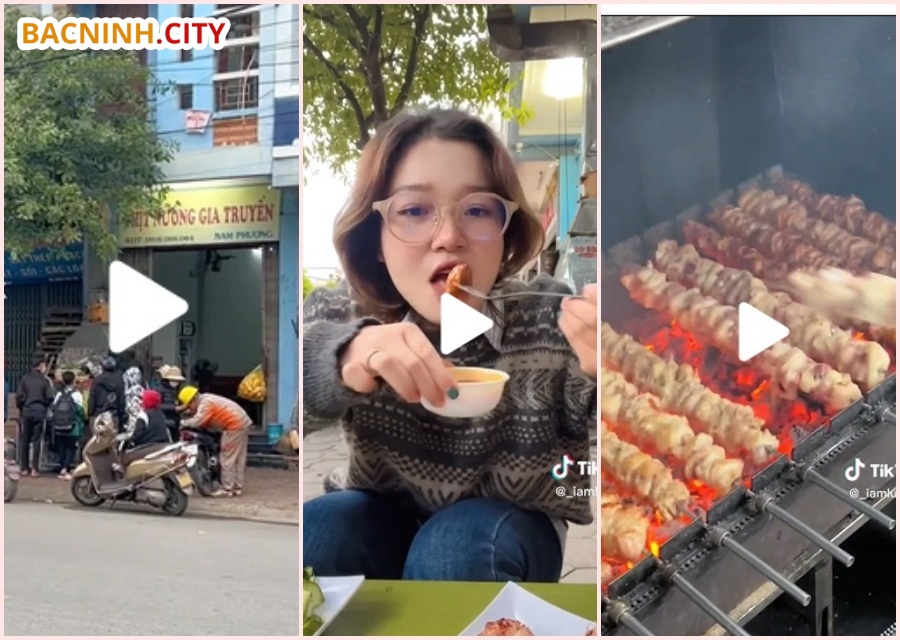 thịt nướng ngon bắc ninh, quán ăn vặt ngon ở bắc ninh