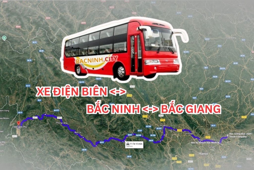 xe kh&aacute;ch bắc giang điện bi&ecirc;n, xe bắc ninh điện bi&ecirc;n, xe điện bi&ecirc;n bắc ninh bắc giang