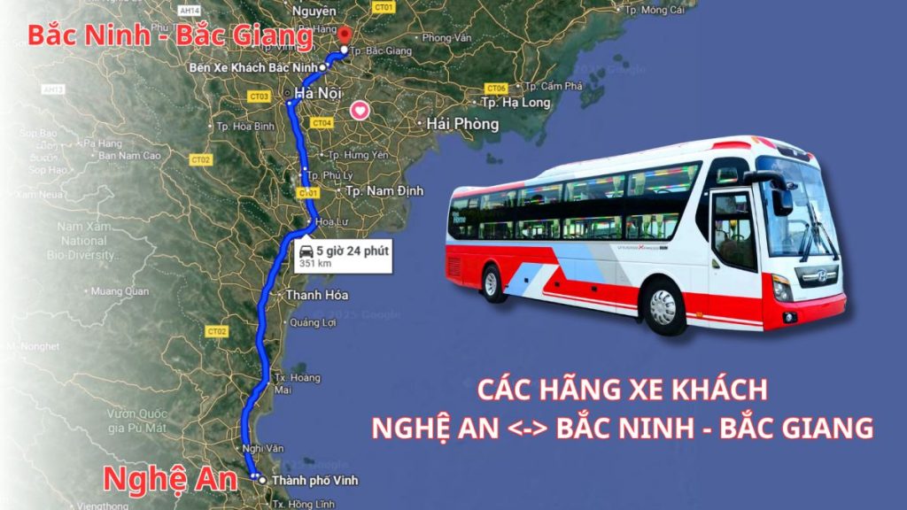 xe khách bắc giang nghệ an, xe bắc giang nghệ an, xe bắc ninh nghệ an