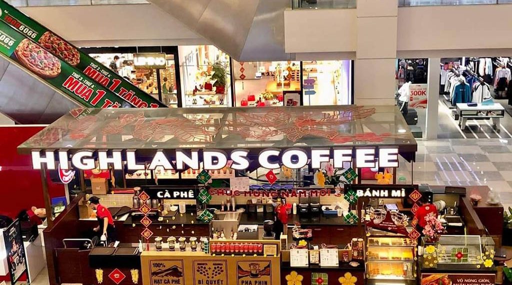 Highlands Coffee Vincom Bắc Ninh là một trong những quán cà phê đông khách nhất trong chuỗi các quán cafe Highland ở Bắc Ninh