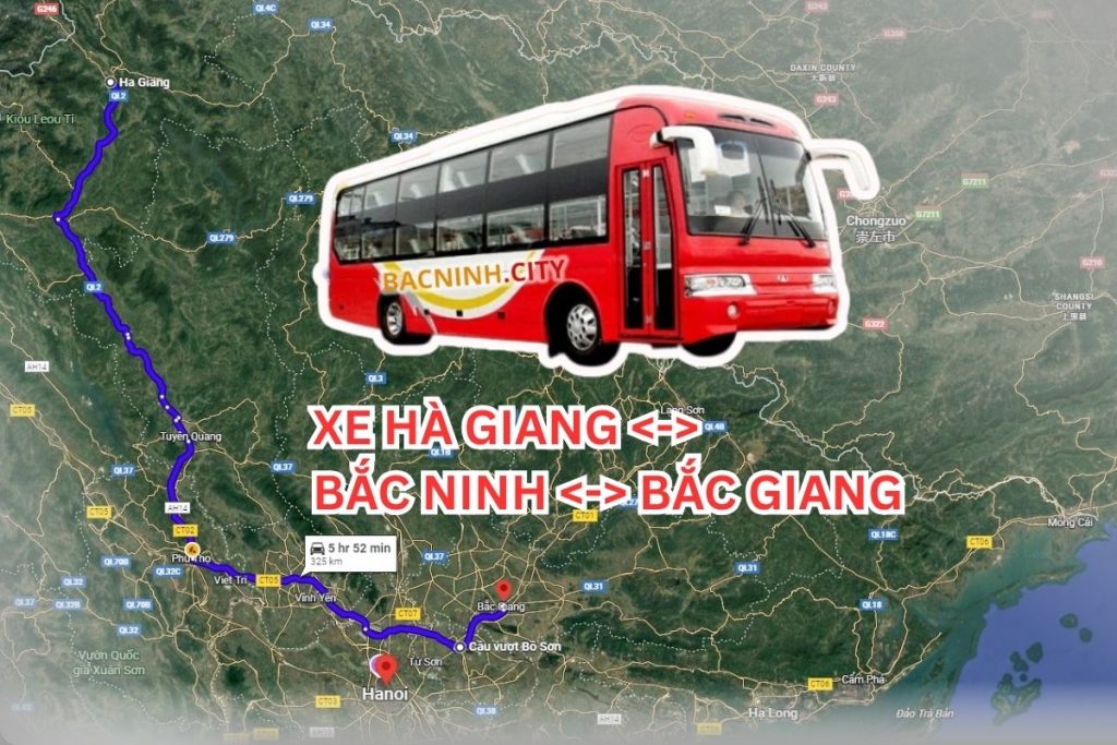 xe bắc ninh hà giang, xe bắc giang hà giang, xe hà giang bắc ninh bắc giang