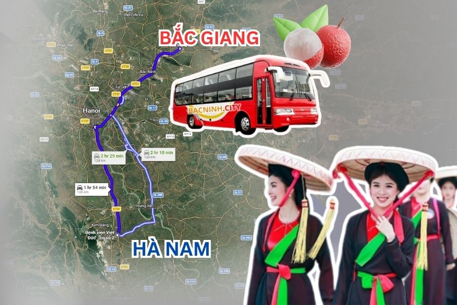 xe bắc giang hà nam, xe khách hà nam bắc giang
