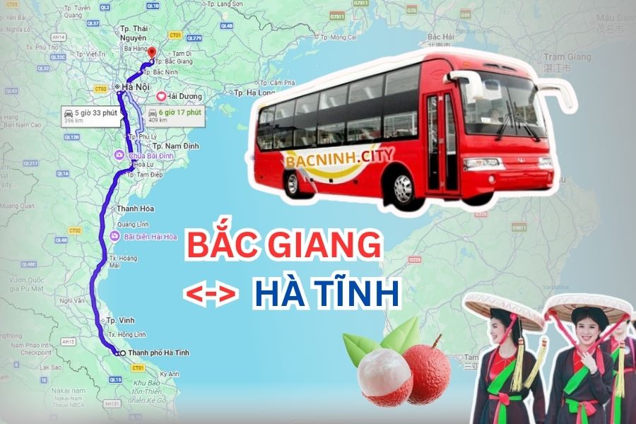 xe bắc giang hà tĩnh, xe limousine bắc giang hà tĩnh