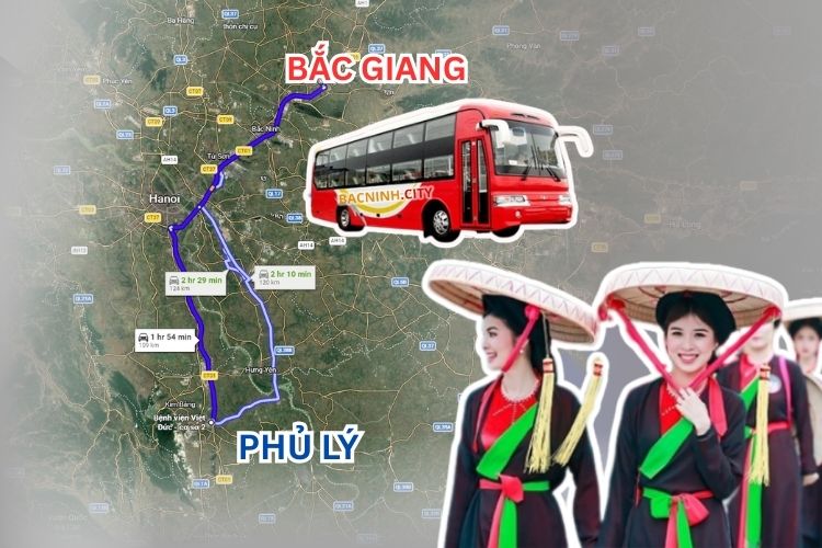 các hãng xe bắc giang phủ lý hà nam cũ, xe khách phủ lý đi bắc giang