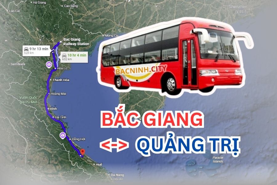 xe bắc giang quảng trị chất lượng cao, giá tốt