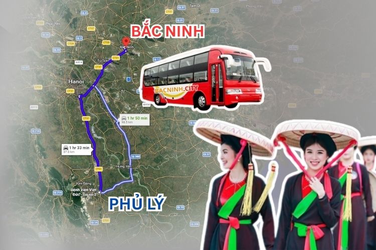 xe bắc ninh phủ lý hà nam, xe khách phủ lý hà nam đi bắc ninh