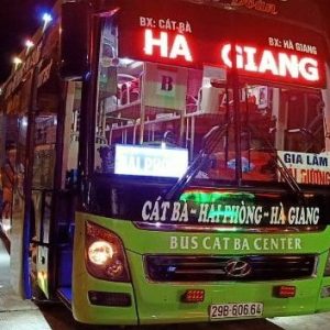 Nhà xe Bus Cát Bà Center: Hà Giang - Bắc Giang - Bắc Ninh - Hải Phòng - Cát Bà