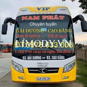 Nhà xe Nam Phát Hải Dương Bắc Giang