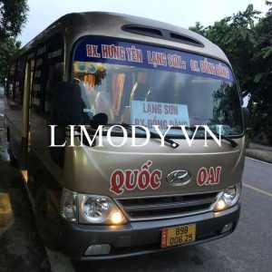 Xe Quốc Oai: Hưng Yên - Bắc Ninh - Bắc Giang - Lạng Sơn