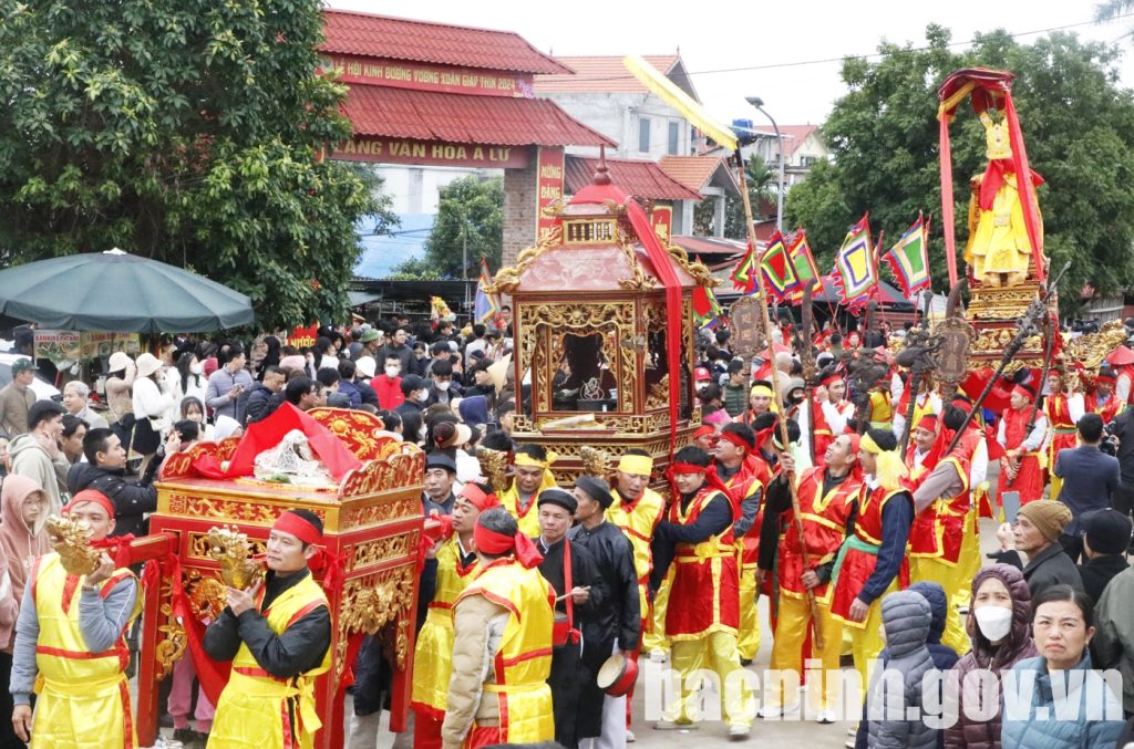 lễ hội lăng kinh dương vương ở bắc ninh