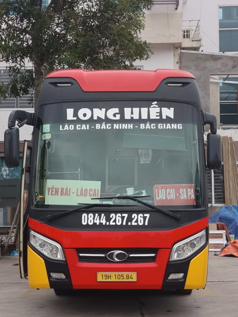Xe Long Hiến: Bắc Giang - Bắc Ninh - Lào Cai