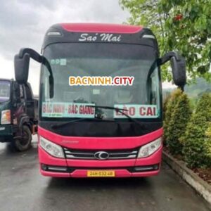 Xe Sao Mai: Bắc Giang - Bắc Ninh - Lào Cai