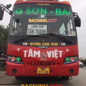 xe tâm việt lạng sơn bắc giang bắc ninh vĩnh yên vĩnh phúc phú thọ